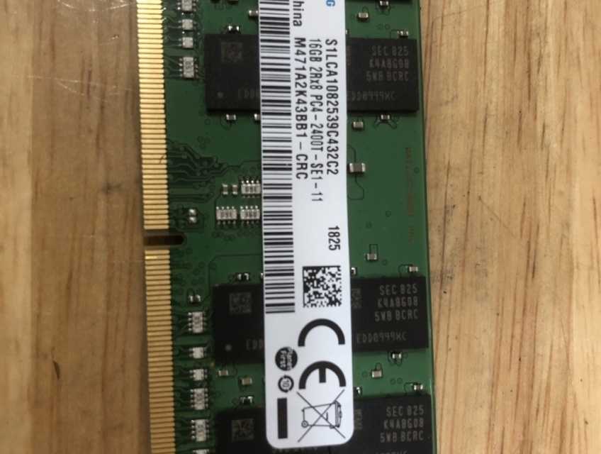 Ram laptop Samsung ddr4 16gb bus 2400