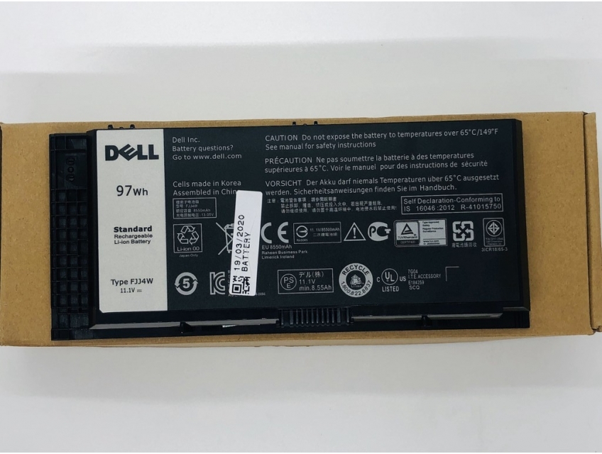 Pin Zin laptop 9cells 97wh DELL Precision M4600,M4700,M4800,M6600,M670