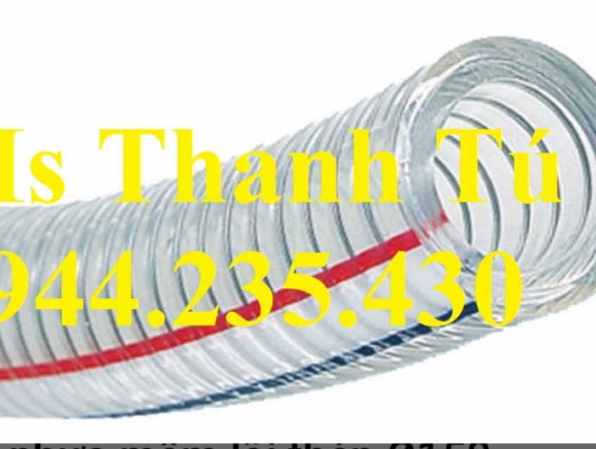 Ống nhựa mềm lõi thép dùng hút nước ,chất thải xăng dầu luôn có sẵn ở