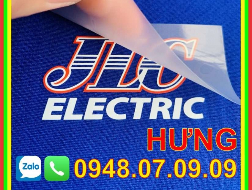 ⭐️ Nhãn ép nhiệt quần áo may mặc ➡️ Nhãn ép nhiệt HƯNG THANH ✅