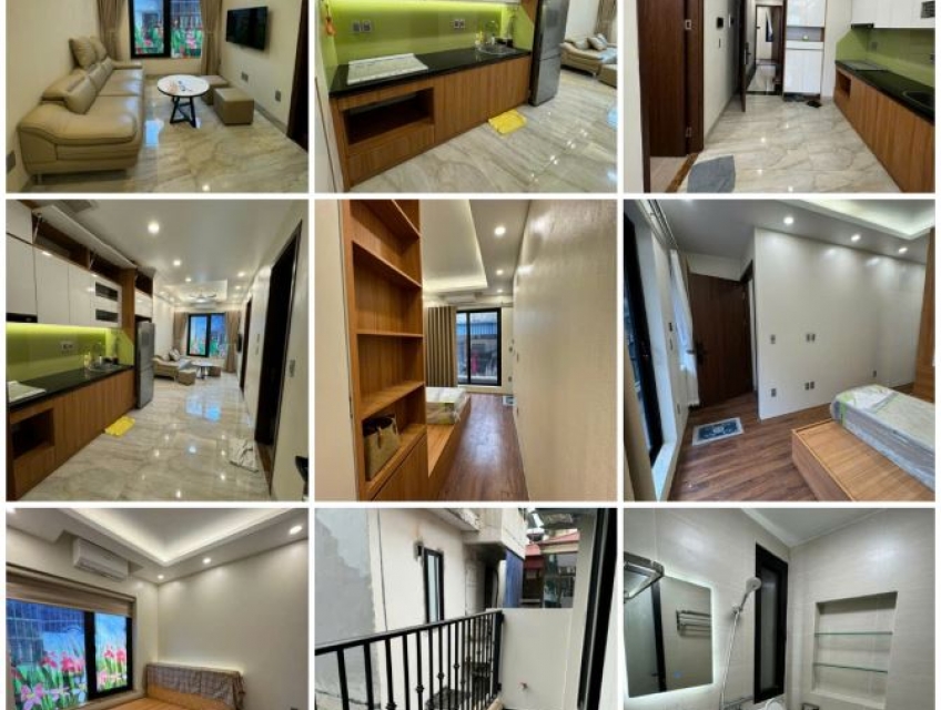 Cho thuê căn hộ mới, 75m2, thiết kế 2 ngủ,2 WC, FULL ĐỒ số 35 Đồng Cổ