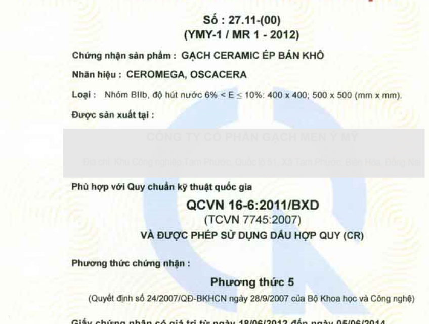 Thủ Tục Nhập Khẩu Gạch Men, Gạch Ốp Lát