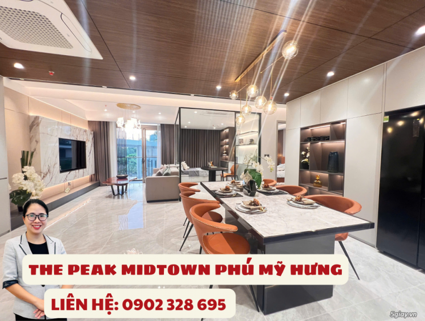 SHOP D2.07 THE PEAK MIDTOWN PHÚ MỸ HƯNG - SHOP ĐỂ Ở VÀ KINH DOANH