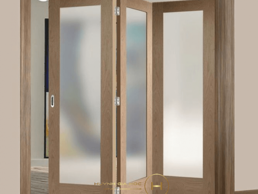Lựa chọn cửa gỗ kính thông minh