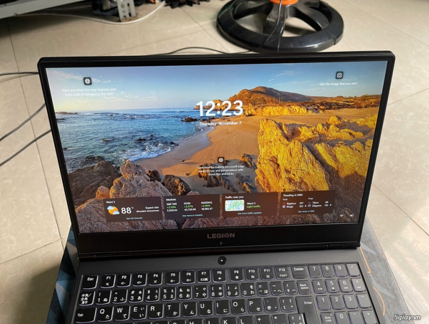 Cần bán Legion Y540/ i7-9750H/ 16GB/GTX1660Ti/ 256GB/144hz