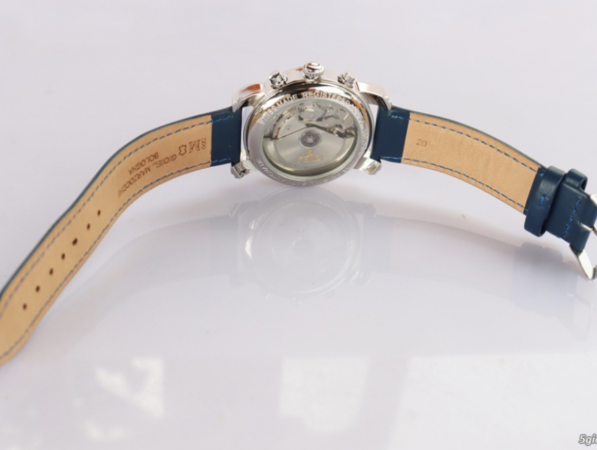ĐH Nam : FENDI Automatic 6 Kim Chronograph, mặt Xanh Blue Size 40mm