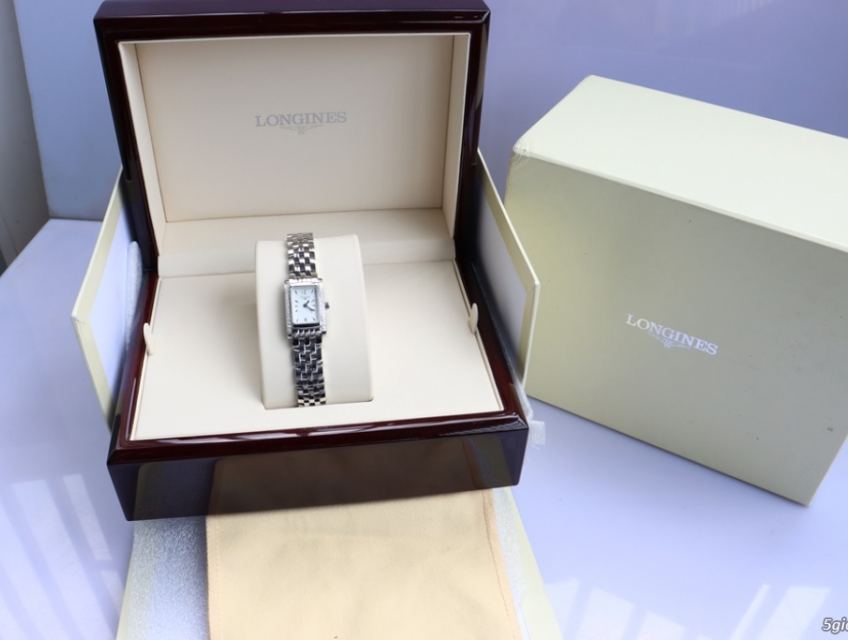 ĐH Nữ Longines DolceVita -Dây Thép - Niềng Đính Kim Cương - fullbox