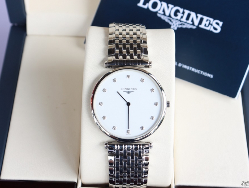 ĐH Nam Longines Nam La Grande L4.709.4.17.6 - đính 12 viên Kim Cương