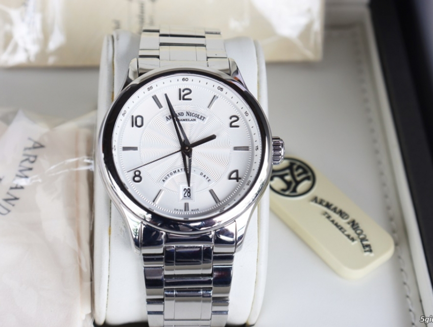 Đồng hồ Nam Armand Nicolet M02-4 Automatic Size 42mm Fullbox