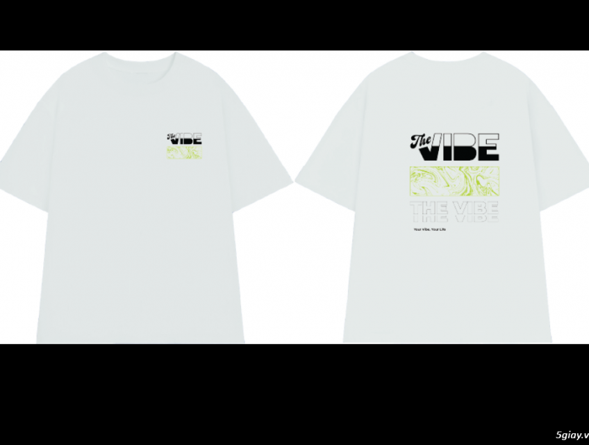 Áo thun Oversize thương hiệu The VIBE phong cách promax nam, nữ