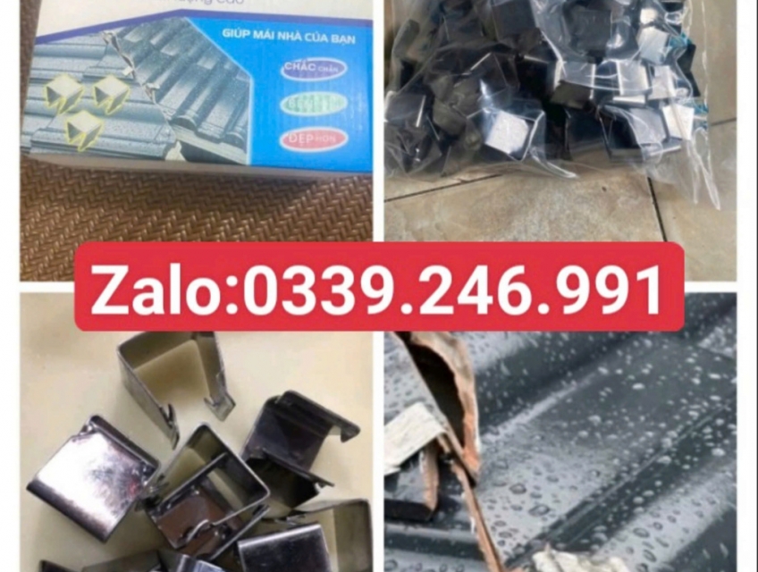 Nơi bán kẹp ngói inox giá sỉ tại Hà Nội