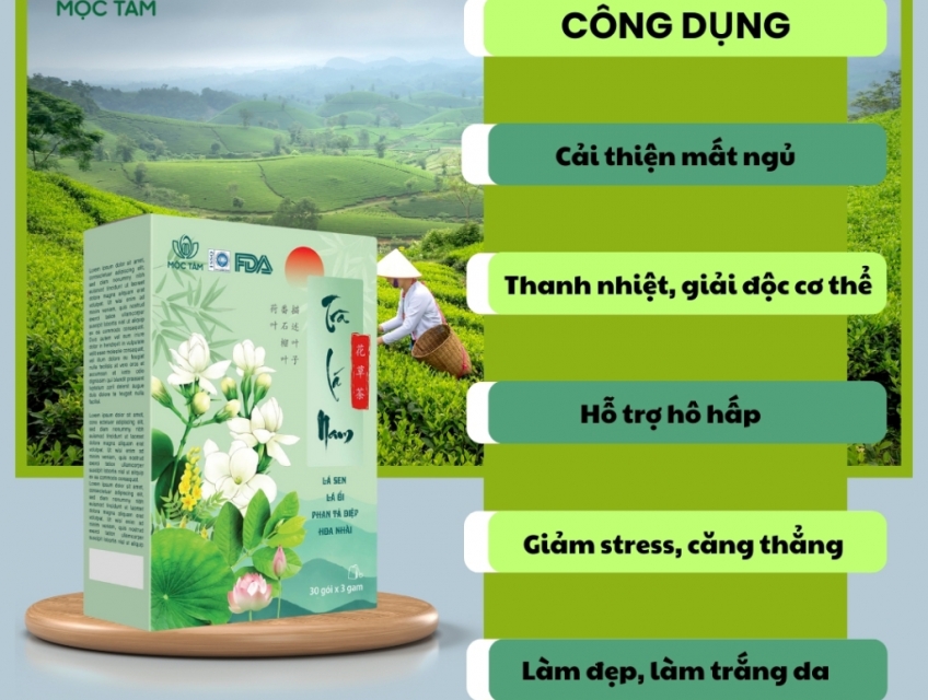 Sản phẩm trà Lá Nam