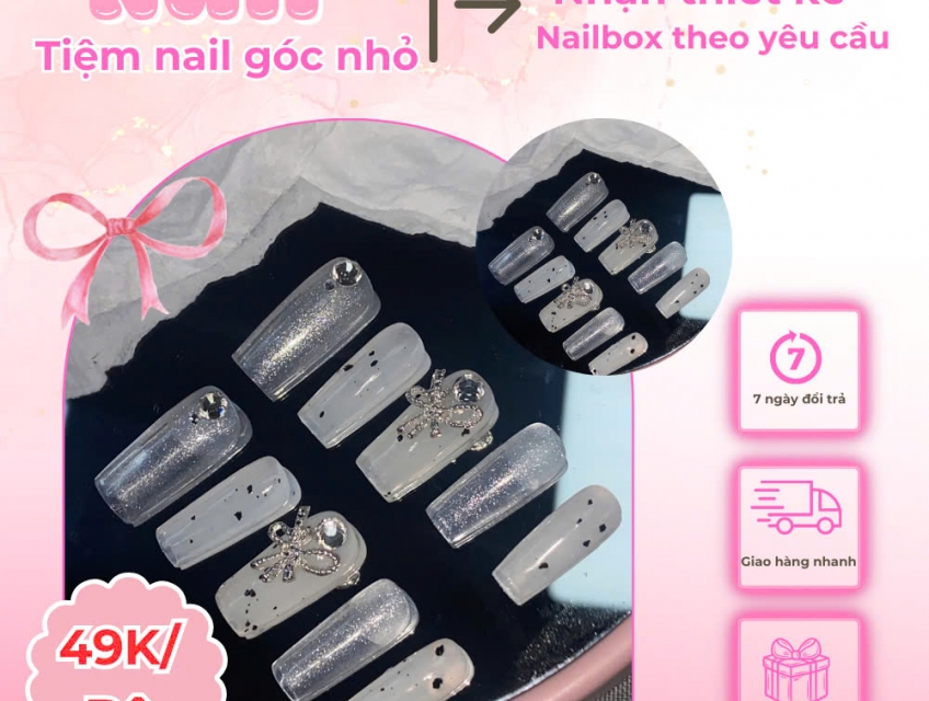Nail box thiết kế giá rẻ chất lượng