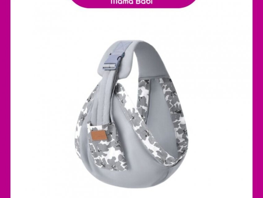 Địu em bé, trẻ sơ sinh ôm ngang đơn giản