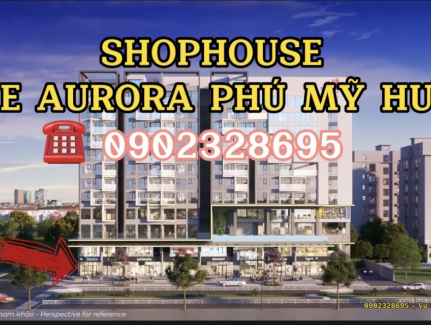 Bán Shophouse Nguyễn Lương Bằng tại dự án The Aurora