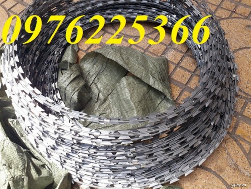 Dây kẽm gai hình dao đường kính 60cm