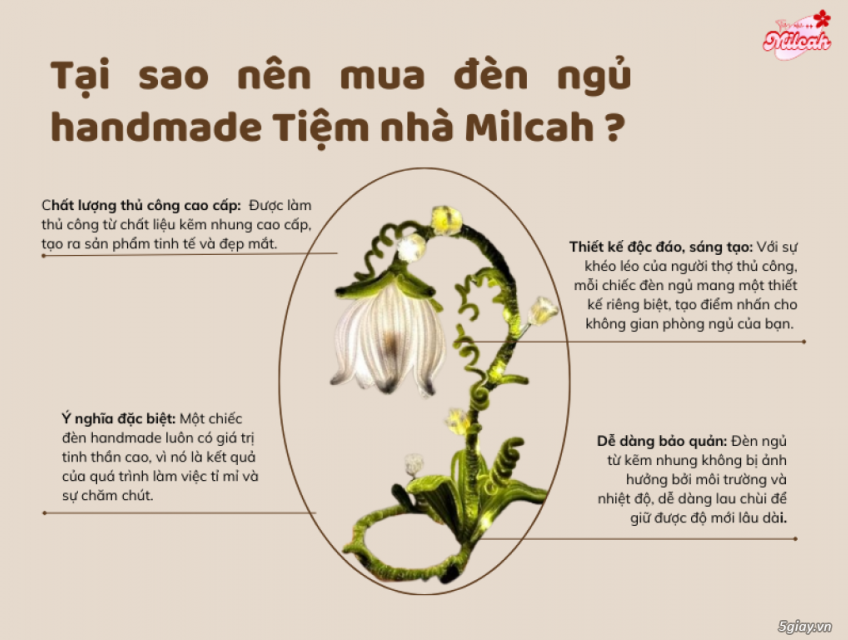 Đèn Ngủ Handmade – Điểm Nhấn Cho Không Gian Của Bạn