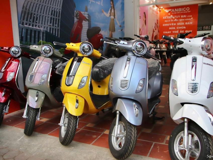 Xe Máy Điện Vespa ValerioGS ANBICO