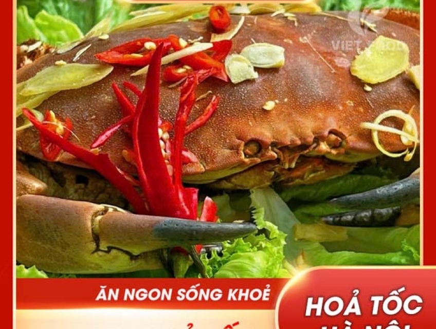 Cua nâu Nauy tươi sống