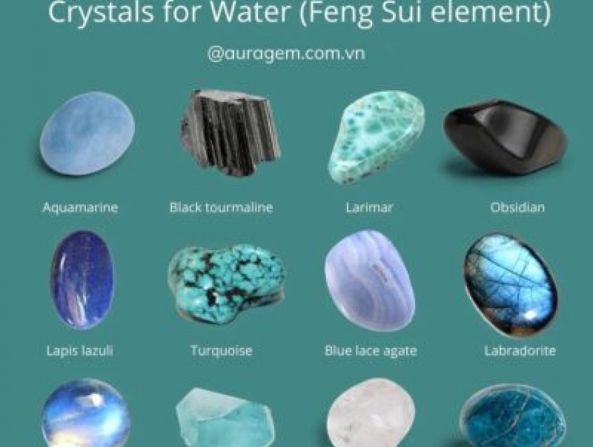 Đá Phong Thủy Cho Người Mệnh Thủy