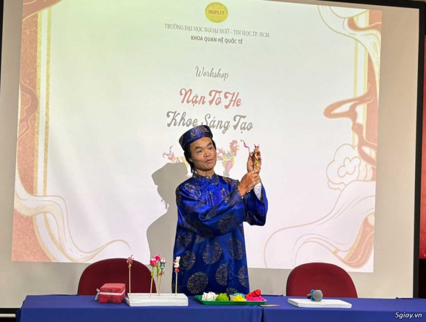 Workshop Tò He, Lá Dừa, Viết Thư Pháp-Gìn giữ và phát triển văn hóa Việt