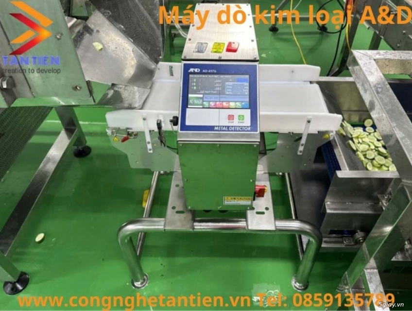 Cho thuê máy dò kim loại thực phẩm A&D Nhật Bản