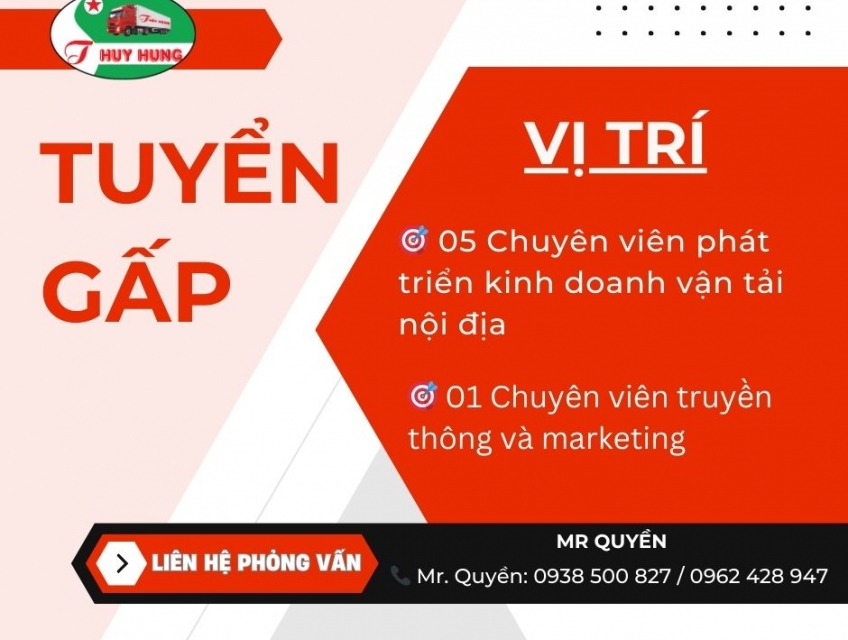 TUYỂN GẤP NHÂN VIÊN KINH DOANH, NHÂN VIÊN MARKETING
