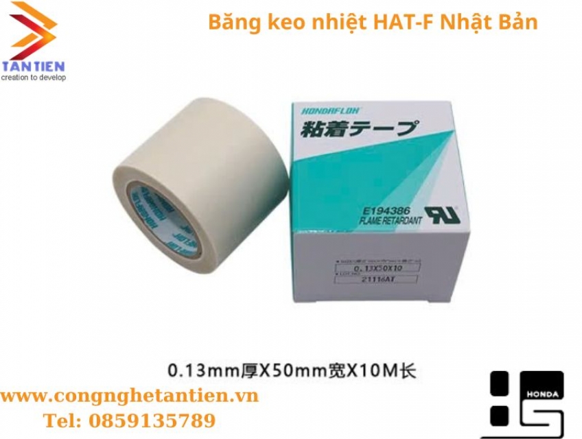 Băng keo nhiệt HAT-F13 Nhật Bản