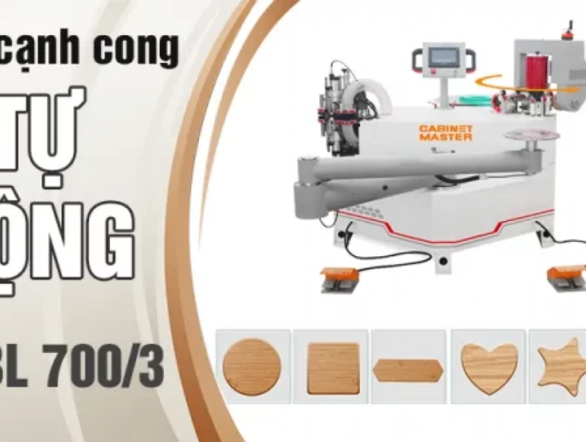 Ưu điểm của máy dán cạnh cong cho xưởng sản xuất