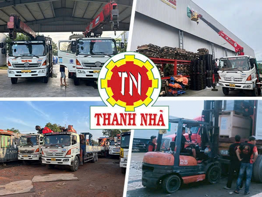 Dịch vụ nâng cẩu phối hợp ở TPHCM