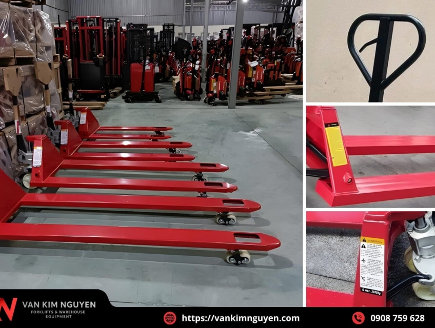 Cách bảo dưỡng xe nâng tay càng dài giúp kéo dài tuổi thọ