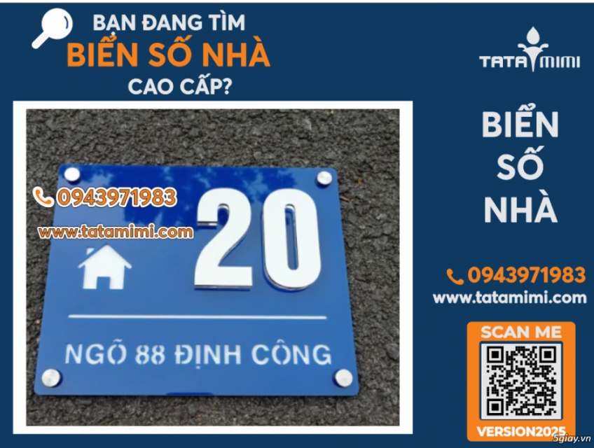 ⚡ BIỂN SỐ NHÀ INOX NỀN ĐEN – CHỮ NỔI TẠO ĐẲNG CẤP KHÁC BIỆT