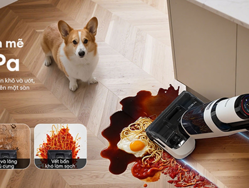 Tính năng thông minh của máy hút bụi lau sàn Tineco Floor One S6 Stretch Max