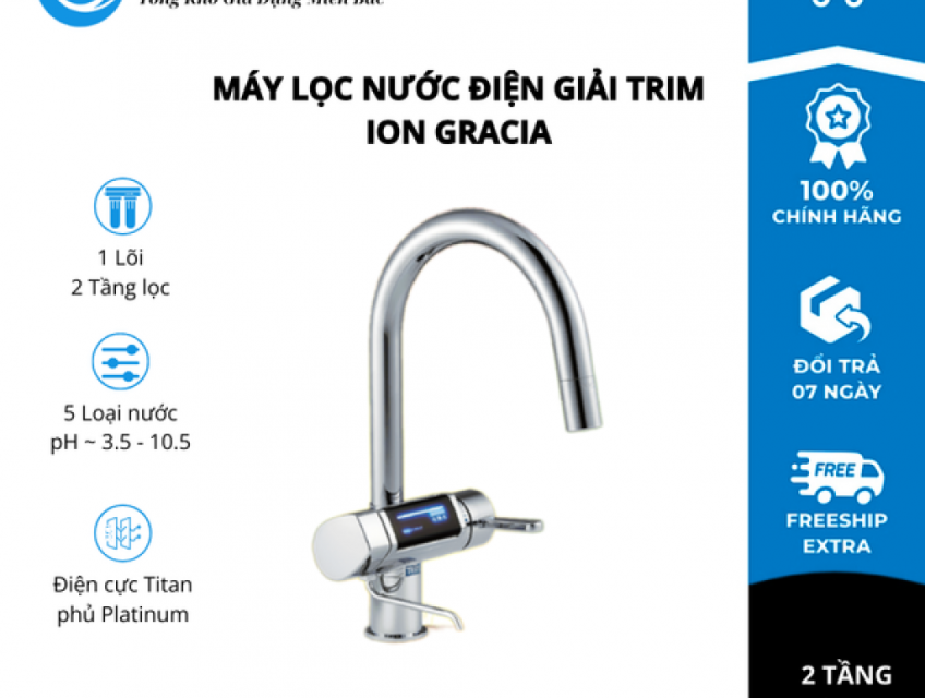 Máy lọc nước điện giải TRIM ION GRACIA
