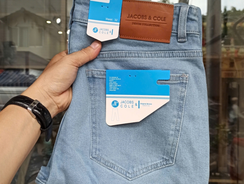 Quần jean nam xanh ôm Jacobs Cole – Phong cách hiện đại, tôn dáng