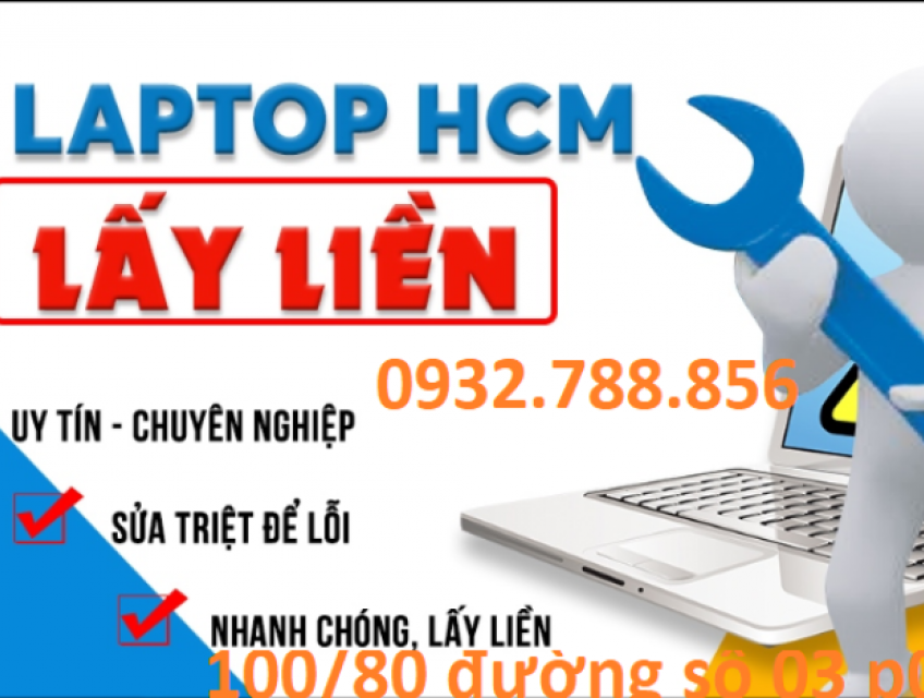 sửa chữa cài đặt máy tính laptop gò vấp giá rẻ