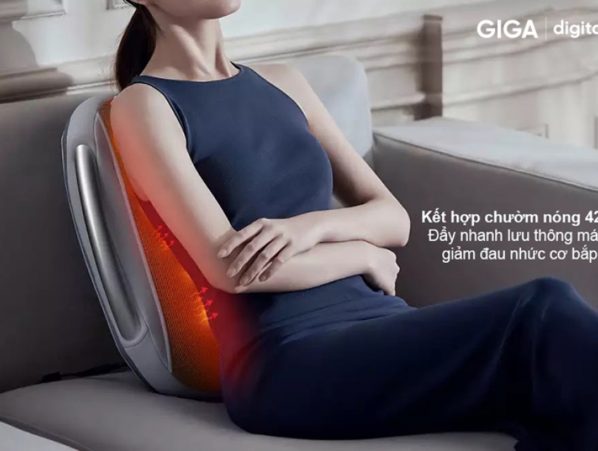 Xua tan mệt mỏi và khó chịu cùng máy massage lưng Philips PPM4501