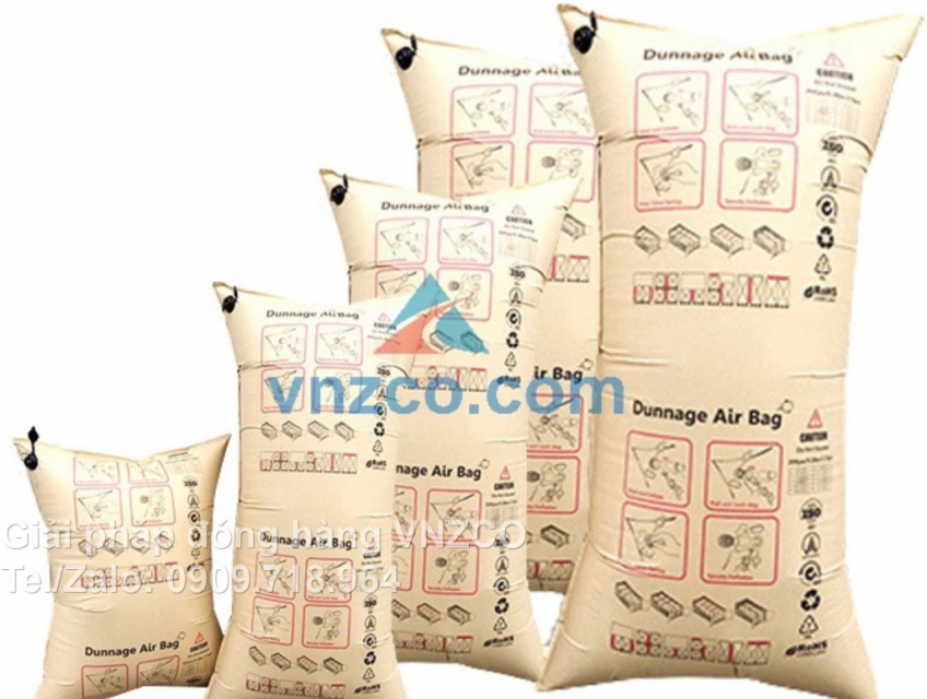 Túi khí chèn hàng 3 lớp 900x1500mm, túi khí chèn hàng , airbag