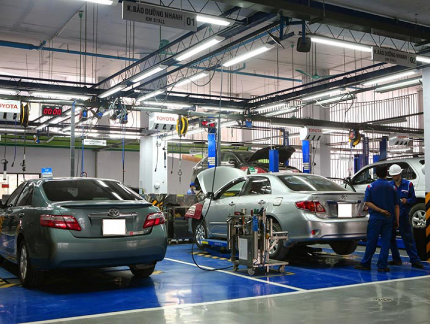 Lựa chọn đơn vị sửa chữa ô tô quận Cầu Giấy uy tín