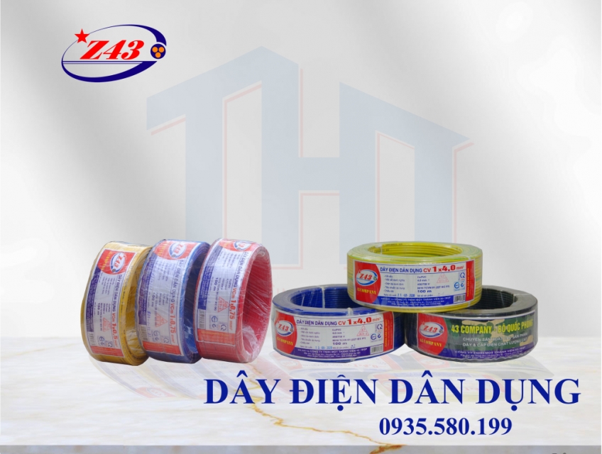 DÂY CÁP ĐIỆN Z43 ĐÀ NẴNG-NIỀM TIN CỦA MỌI CÔNG TRÌNH