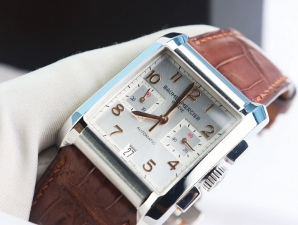 ĐH Nam Baume & Mercier Hampton 10029 Automatic Chronograph 48.4x34.3mm