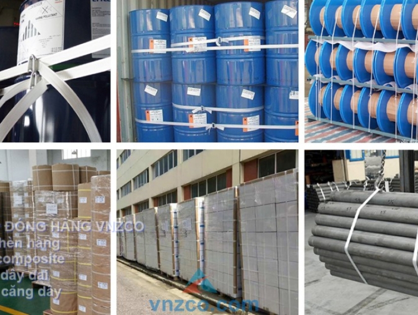 Dây đai composite 32mm, dây đai nhựa composite 32mm cuộn 230 mét