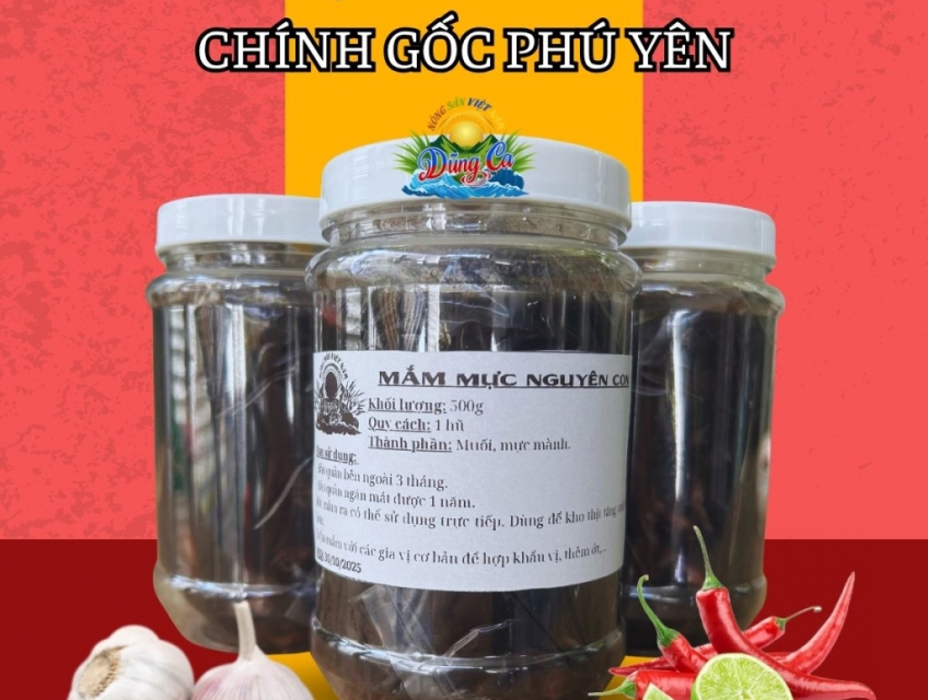 MẮM MỰC NGUYÊN CON ĐẶC SẢN PHÚ YÊN