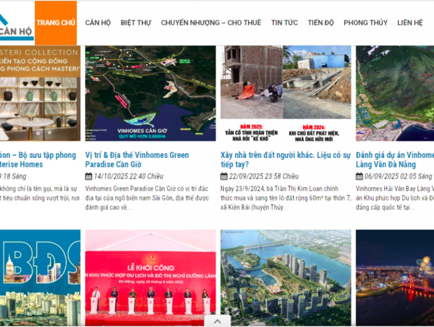 Phòng kinh doanh phân phối các dự án Vinhomes