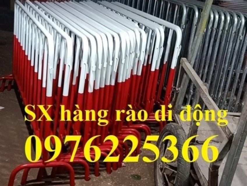 Các mẫu hàng rào sắt di động Bền - Đẹp - Giá rẻ