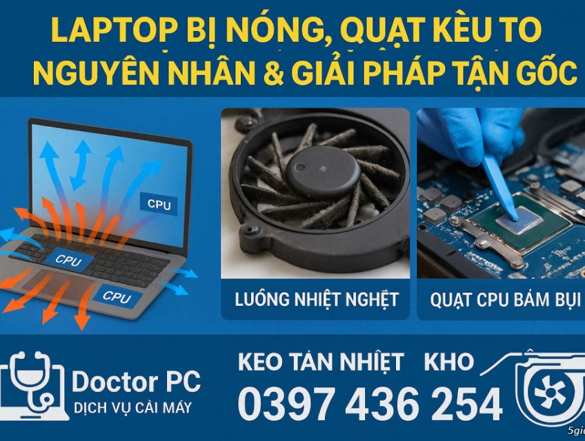 Sửa Chữa & Bảo Trì Máy Tính, Laptop Tận Nơi – Doctor PC TP.HCM