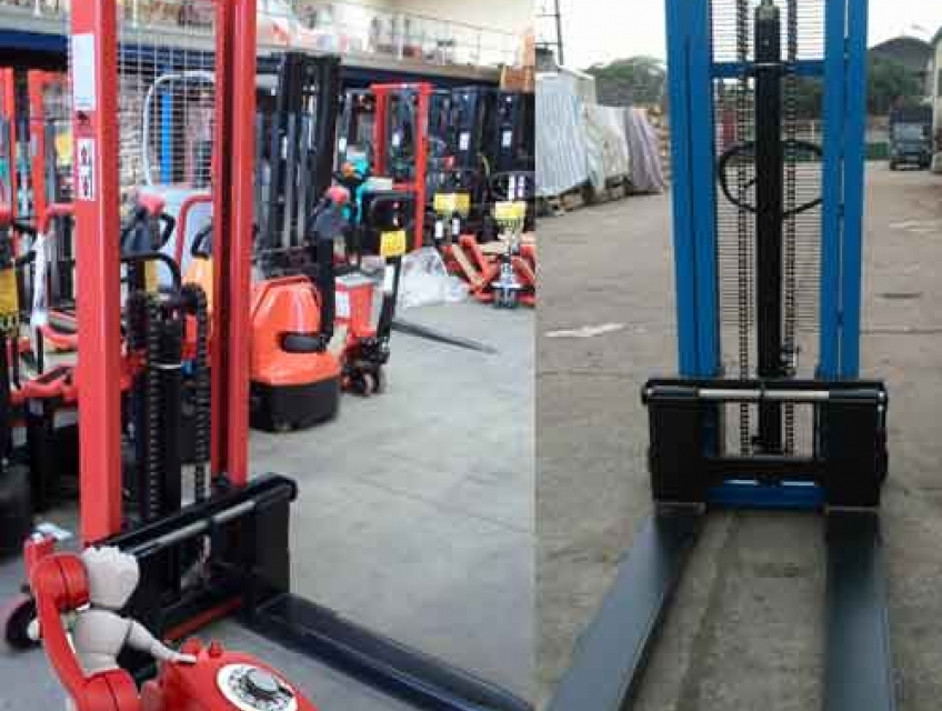 Đại lý xe nâng tay cao tại Hà Nội Giá rẻ