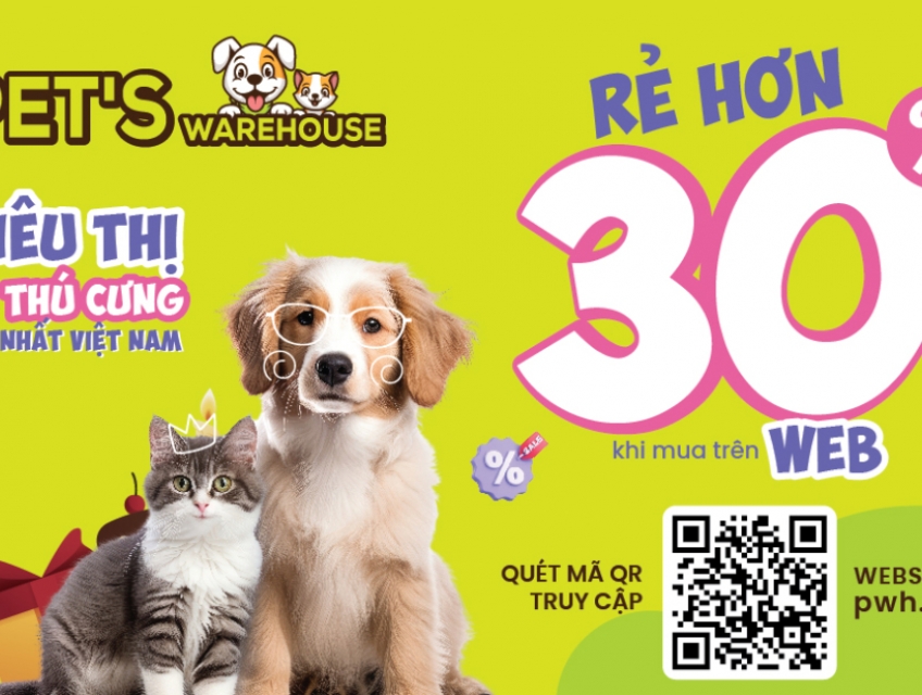 Pet's Warehouse - Siêu thị thú cưng dành riêng cho boss của bạn