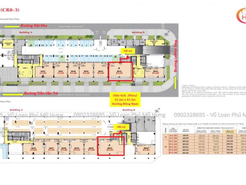 SHOPHOUSE THE HORIZON ĐƯỜNG TRẦN VĂN TRÀ KHU HỒ BÁN NGUYỆT PHÚ MỸ HƯNG