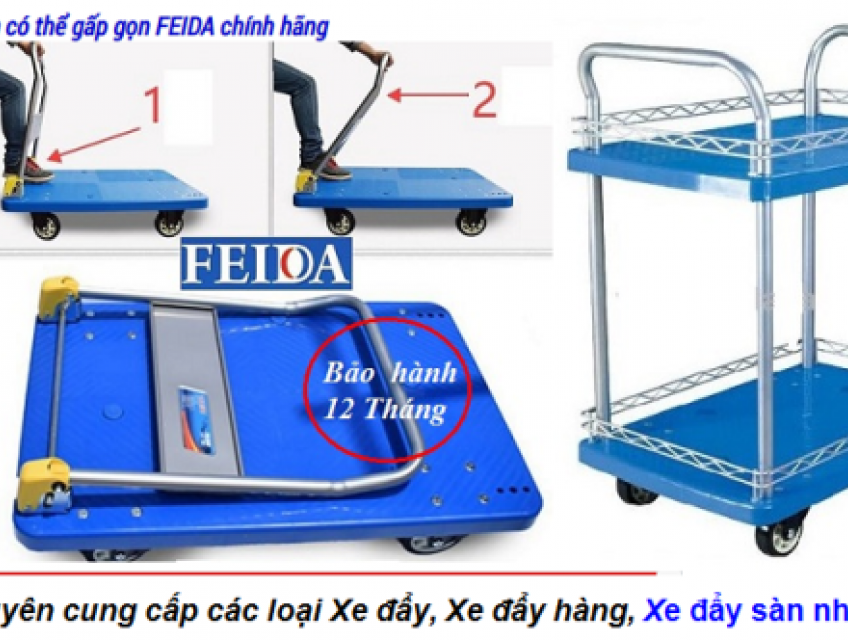 bán xe đẩy, xe đẩy hàng giá rẻ, xe đẩy sàn nhựa
